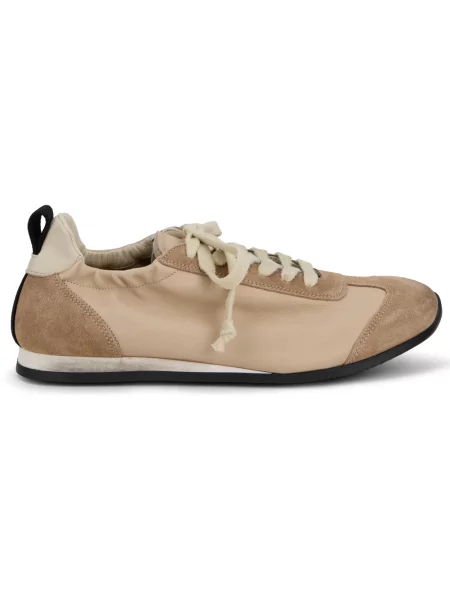 Sneakersy Uma Wang skórzane beżowe