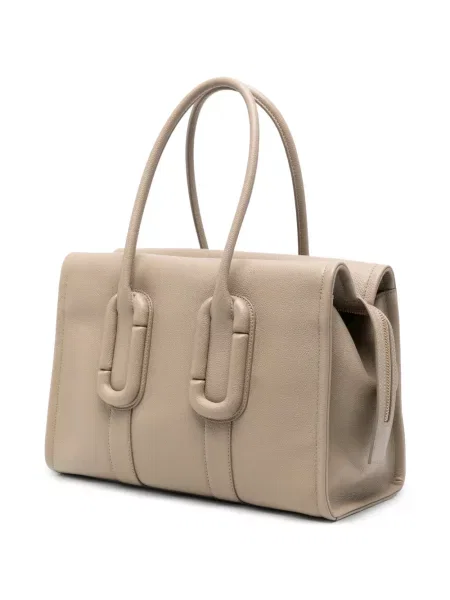 Geantă shopper Marc Jacobs din piele gri