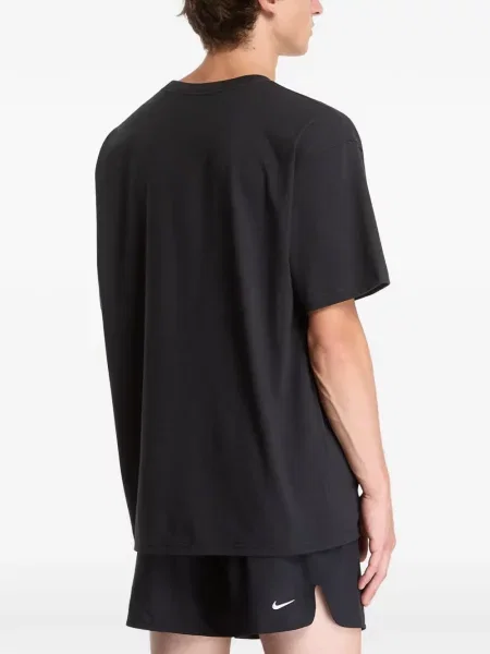 Tricou Nike cu imagine din fleece cu dungi de tigru albastru