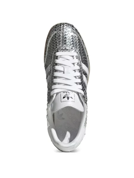 Sneakerși Adidas Samba argintiu