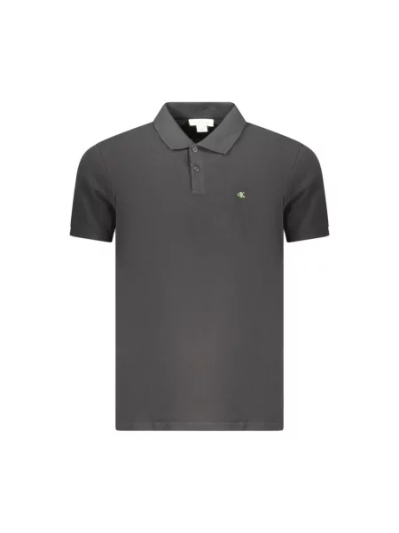 Koszulka polo Calvin Klein Jeans czarna