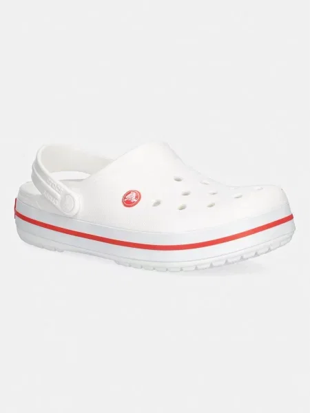 Crocs natikači Crocband bela