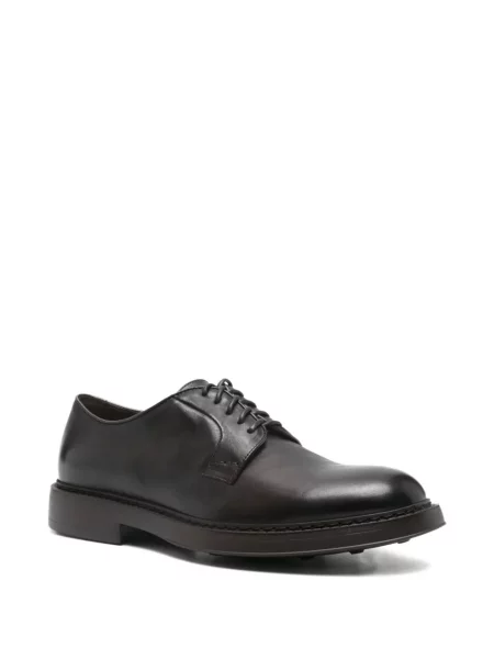 Pantofi derby Doucal's din piele maro