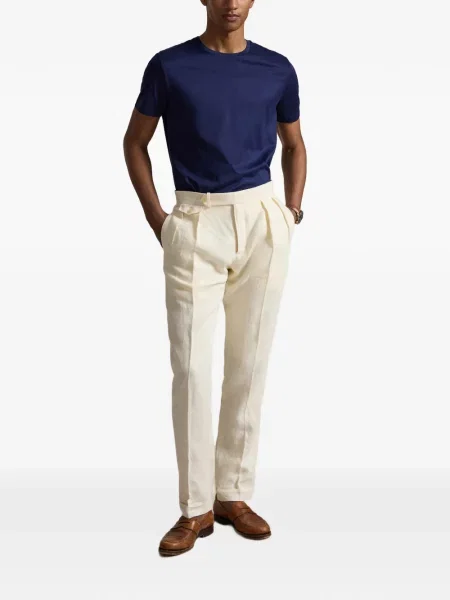 Șosete Polo Ralph Lauren cu model herringbone cu broderie plasă albastru