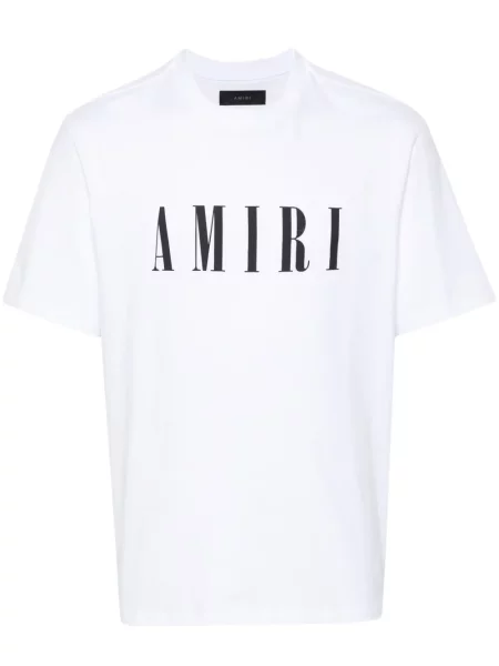 Тениска Amiri с принт бяло