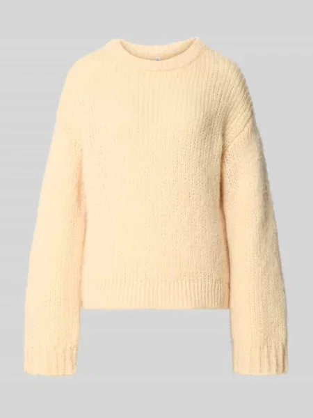 Sweter krój regular fit w dwukolorowym wyglądzie model DORTHEA' Pieces
