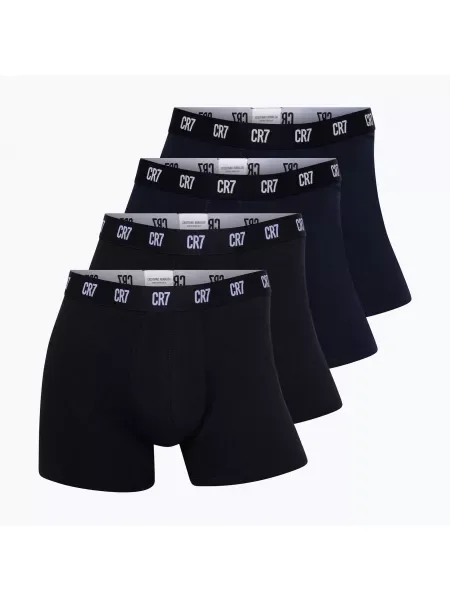Boxeri pentru bărbați Basic Trunk 4 perechi multicolor