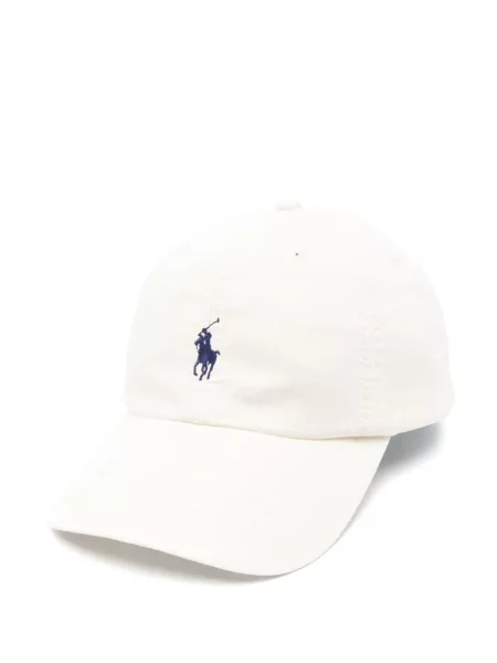 Haftowana koszula Polo Ralph Lauren w paski szara