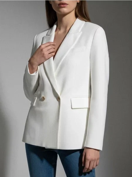 Блейзер білий