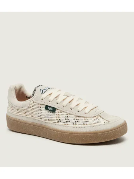 Lacoste Sneakers tornacipő Baseshot Lite | hasított bőr fehér