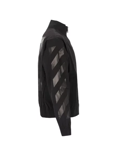 Lung geacă Off-white alb