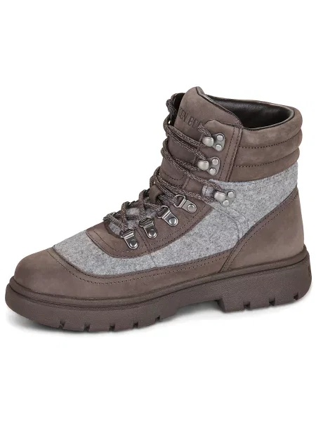 Botine Moon Boot din fetru maro