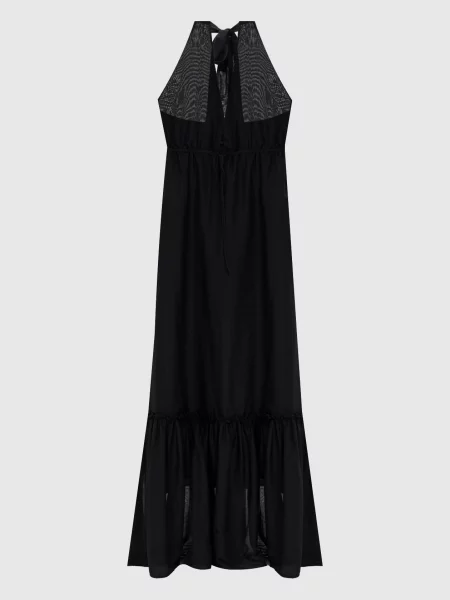 Платье с открытой спиной Jacob Lee черное