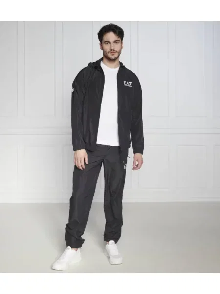 Fürdőruha Ea7 Emporio Armani fekete
