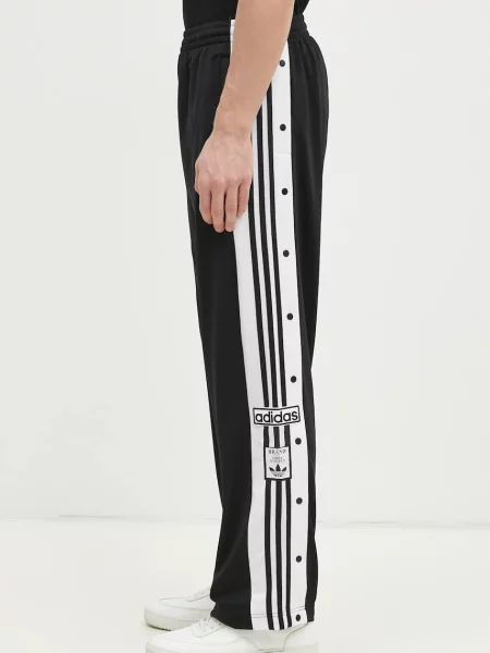 Spodnie Adidas Originals z autografem czarne
