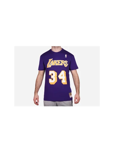 Tricou Mitchell & Ness albastru