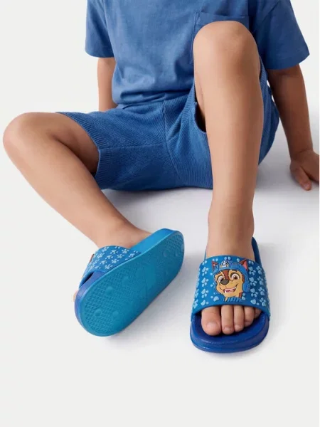Papuci copii Paw Patrol albastru