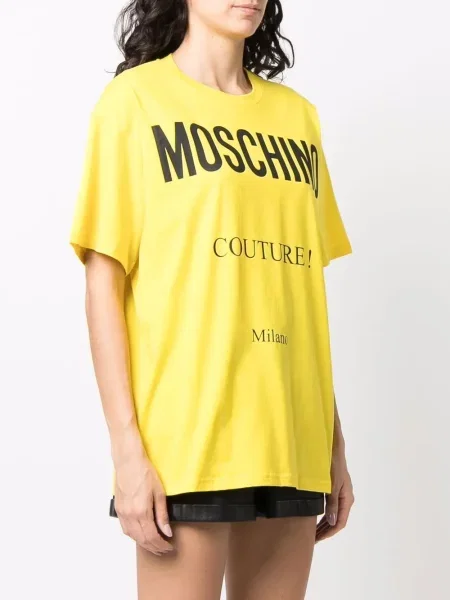 Tricou Moschino galben