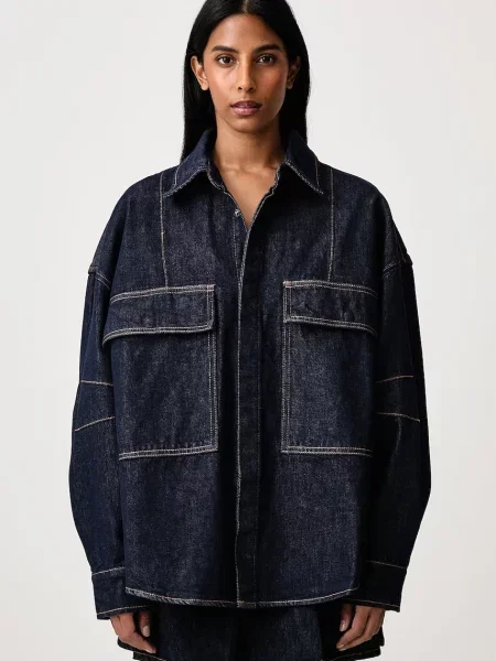 WRSTBHVR BETS V2 cămașă din denim pentru femei