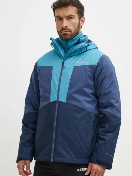 Яке за спортове на открито Columbia Wallowa Park Interchange синьо