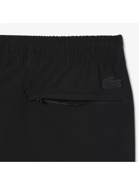Lacoste Miejskie Spodnie Chino Z Elastycznej Tkaniny Regular Fit czarny