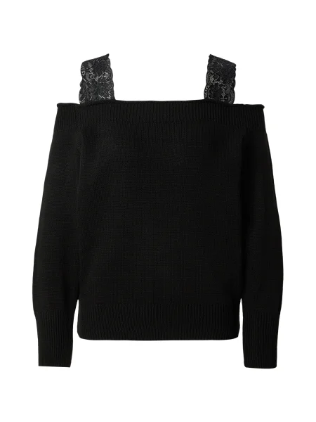 ABOUT YOU Pulover Silke' negru