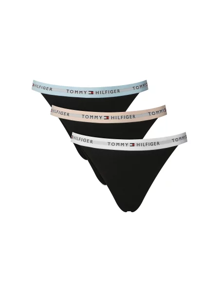 Tommy Hilfiger Tanga szett fekete