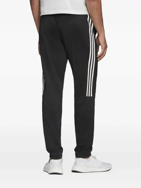 Tricou polo Adidas tricotate cu imagine fără mâneci alb