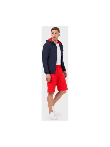 Pantaloni Emporio Armani Ea7 roșu