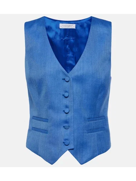 Volneni volneni telovnik Gabriela Hearst modra