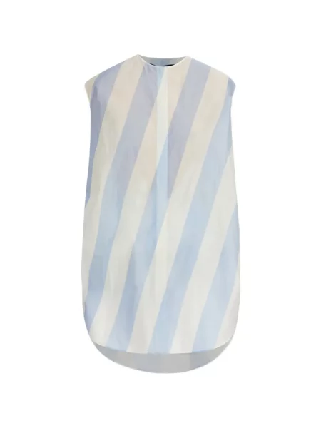Rochie Jacquemus cu dungi albastru