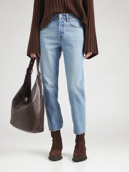 LEVI'S ® Jeans Crop deschis albastru