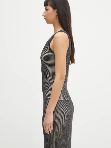 Top Samsoe Samsoe czarny