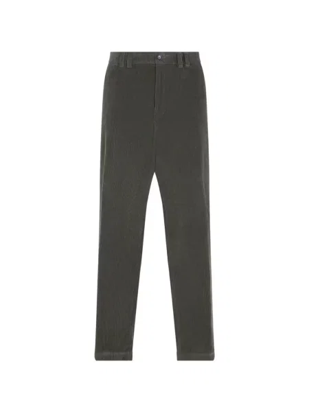 Pantaloni Canali de catifea cord verde