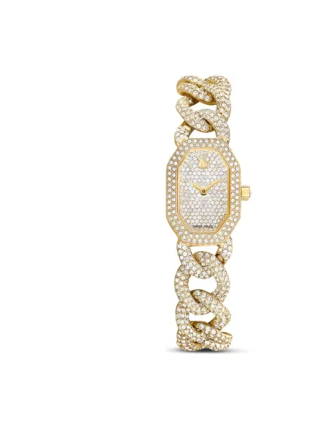 Zegarek Swarovski elegancki żółty