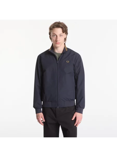 Îmbracaminte Fred Perry THE BRENTHAM JACKET negru