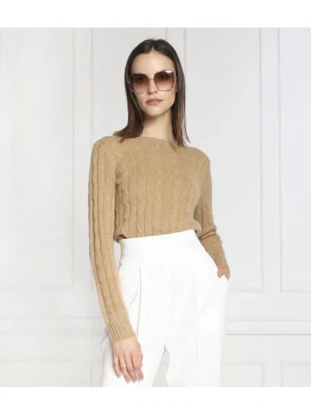 POLO RALPH LAUREN De cașmir pulover bej