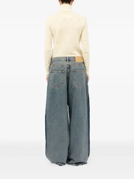 Blugi Mm6 Maison Margiela albastru