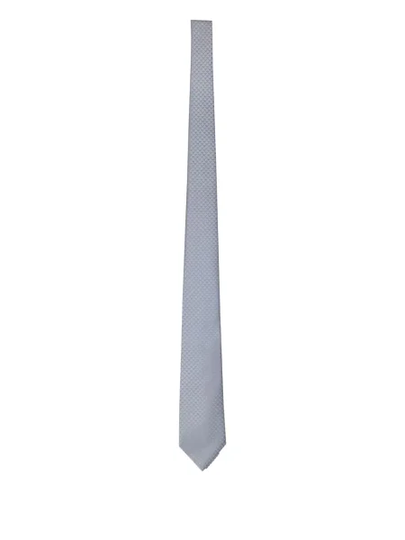 Cravată Emporio Armani de mătase gri