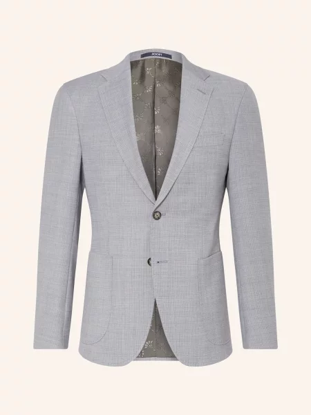 Joop! Oblekové Sako Hustle Slim Fit open grey šedé