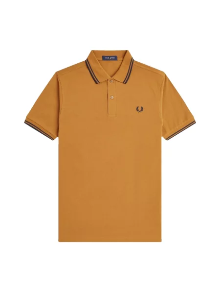 Koszulka polo Fred Perry brązowa