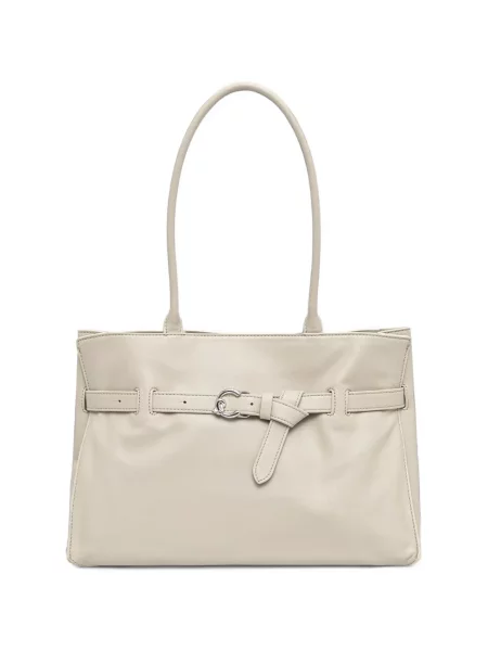 Geantă shopper Coccinelle cu imagine cu cataramă