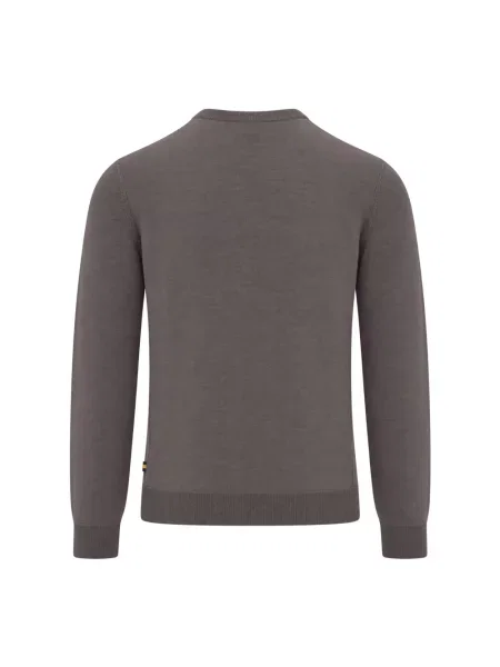 Sweter K-way wełniany brązowy