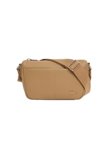 Geanta crossbody Lacoste maro