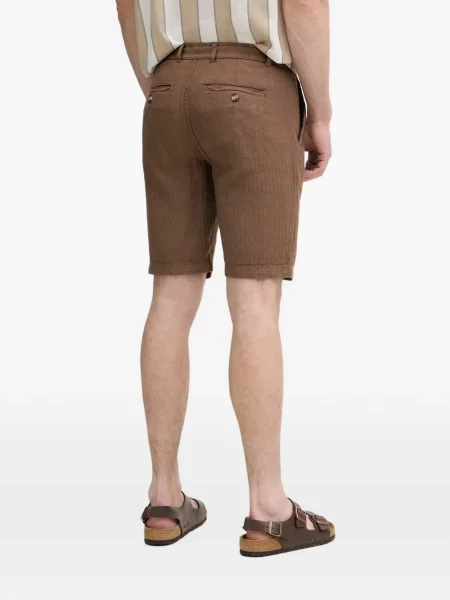 Pantaloni scurți Lindbergh cu cordon maro