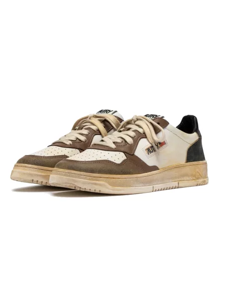 AUTRY Sup Vint sneakersy na platformie skórzane