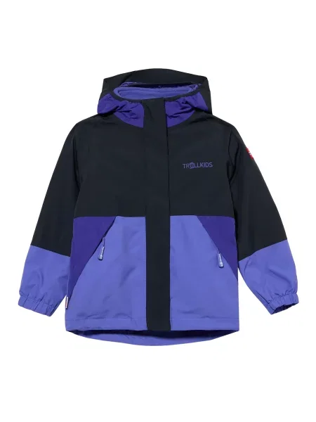 TROLLKIDS Geacă outdoor Kjerag indigo / lila negru