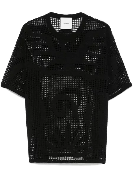 Koszulka Nanushka czarna