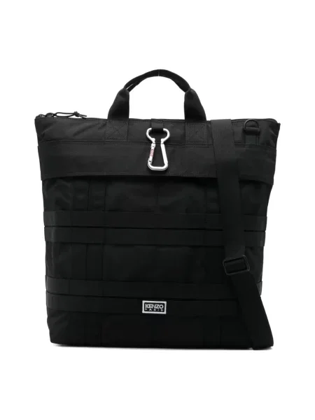 Kenzo Shopper/Tote bag torebka tote czarna