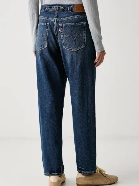 Levi's jeansy loose LOOSE TAPER niebieskie